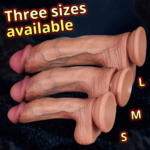 drie verschillende grootte dildo's